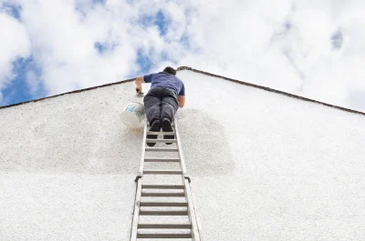 Peinture extérieure à Chérence — façades et ravalement